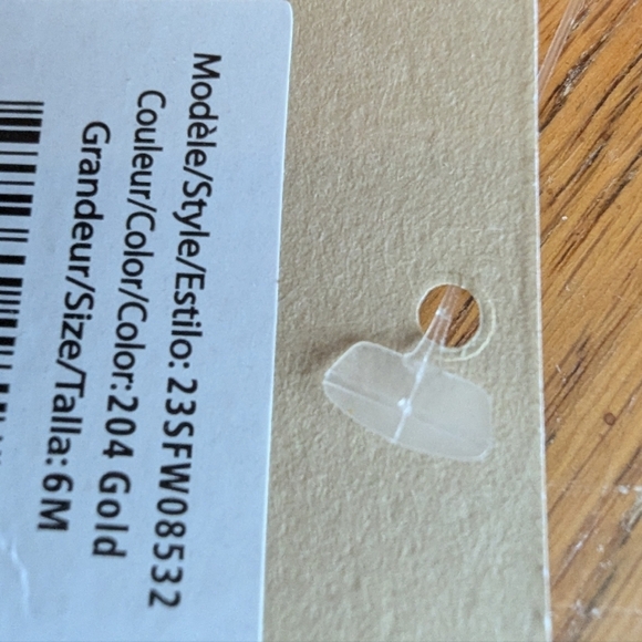 PL Baby Fun in the Sun Outfit - Orange and White size 6 months NWT - Picture 4 of 7